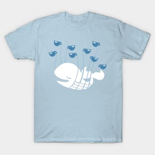 Fail Whale - RIP Twitter - Long Live Twitter! T-Shirt